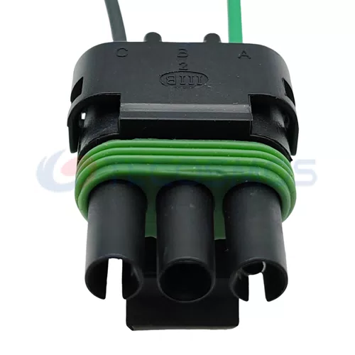 Automotive Waterproof Wire Harness Connector for Car Connector Plug 3-Pin Female 12015793 - image 4